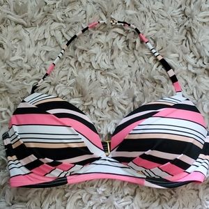 Victoria's Secret Striped Bikini Top